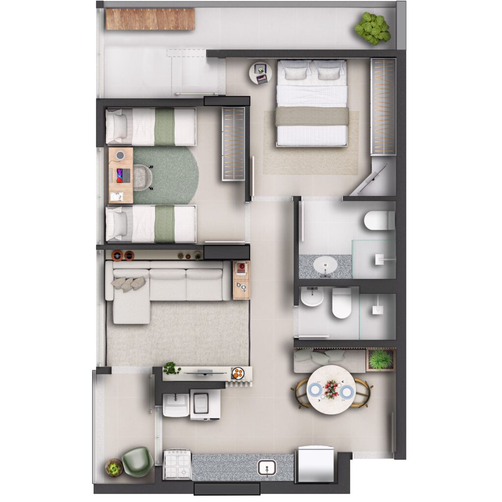 GARDEN 202 - Torre B