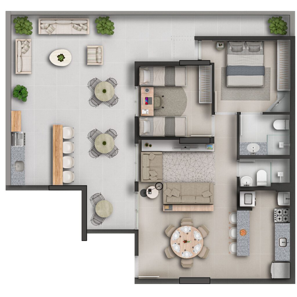 GARDEN 204 - Torre B